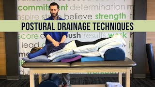 Postural Drainage Techniques  Metro Physical Therapy [upl. by Agathy]