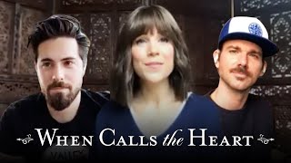 When Calls the Heart Cast REACTS to Season 8 Premiere Cliffhanger Exclusive [upl. by Bandeen]