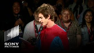 Andrew Garfield Has Superhero Moment [upl. by Coward]