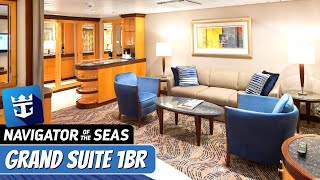 Navigator of the Seas  Grand Suite Full Walkthrough Tour amp Review 4K  Royal Caribbean [upl. by Jt]