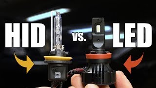 HID Headlights Are they Better than LEDs [upl. by Ettenotna]