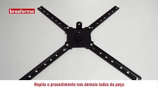 Suporte para TV BiArticulado Brasforma de 10 a 55  SBRP1030 [upl. by Fortier]