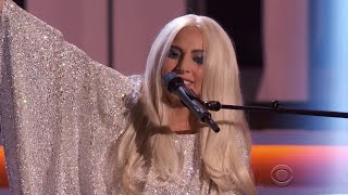 Lady Gaga  I Wish Live at Stevie Wonders GRAMMY Salute February 10 2015 [upl. by Servetnick]