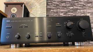 Yamaha AX550 Amp sound analysis plus Arcam  NAD comparison [upl. by Wetzel]