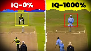 MS Dhoni High IQ Mastermind Moments  TFVCricket [upl. by Trevorr560]