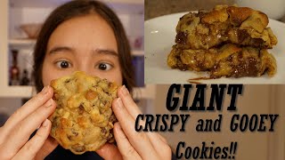 Famous Levain Bakery Gooey Chocoate Chip Walnut Cookie Recipe [upl. by Modla]