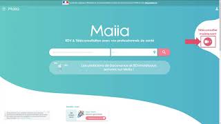 Tutoriel téléconsultation Maiia  version site internet [upl. by Georgy982]