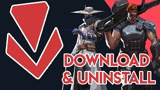 Valorant Vanguard AntiCheat How to Download amp Uninstall [upl. by Assecnirp17]