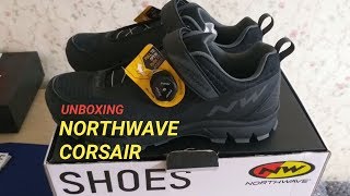 NORTHWAVE CORSAIR  MTB SHOES UNBOXING [upl. by Gertrudis]