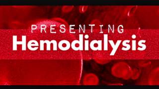 Hemodialysis Presentation [upl. by Aliek479]