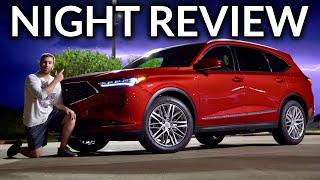 Luxury Night Review amp Drive  2022 Acura MDX Advance [upl. by Sidoney]