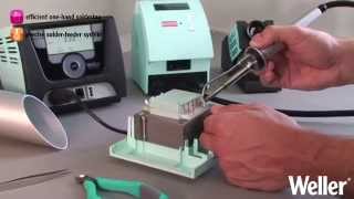 Automatic solder feeder by Weller [upl. by Yadrahs]