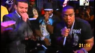 50 Cent Ft Timbaland amp Justin Timberlake  Ayo Technology Live in MTV 2007 [upl. by Darej144]