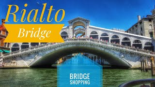 The famous Rialto Bridge  Venice  Italy [upl. by Dagley]