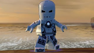 Lego Marvels Avengers How to Unlock Iron Man MK1 in Malibu [upl. by Nariko]