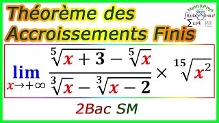 Théorème des Accroissements Finis  TAF  Racine nième  2 Bac SM  Exercice 4 [upl. by Gold]