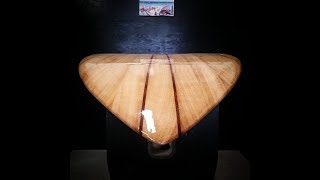 Wooden surfboard Build [upl. by Echo112]