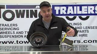 How to measure and identify a trailer brake [upl. by Jahdol813]