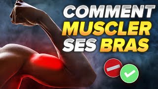 COMMENT PRENDRE DES BRAS RAPIDEMENT  3 astuces pour muscler ses bras [upl. by Nairehs413]