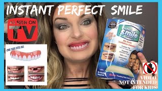 Perfect Instant Smile Press On Veneers Demo amp Review [upl. by Angelo]