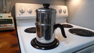 Revere Ware DripOLator  Vintage Drip Coffee Maker [upl. by Adi256]