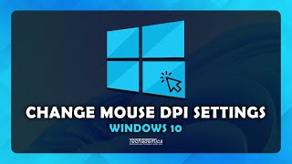 How To Change DPI On Mouse  Quick amp Easy [upl. by Xaviera]