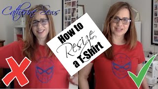 How to Resize a TShirt [upl. by Otto]