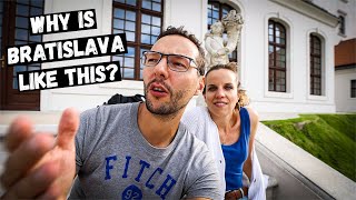 Bratislava FOOD and CITY TOUR [upl. by Naahsar]