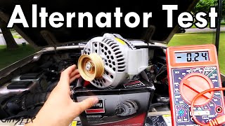 How to Test an Alternator [upl. by Ecallaw505]