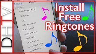 UPDATED  How To Install Free Ringtones For iPhone 6s 5s 4s 6 Plus [upl. by Anderegg47]