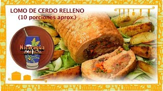 Lomo de Cerdo Relleno  María Esther López [upl. by Eusadnilem]