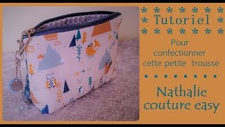 Voici un tutoriel pour réaliser cette petite trousse [upl. by Eniamret]