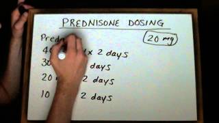 Community Pharmacy Prescriptions II Prednisone Dosing [upl. by Agamemnon]