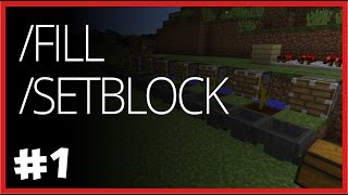 fill ve setblock  Minecraft Komut Kullanımı [upl. by Ellekim854]