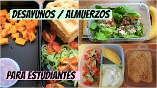 Desayunos Almuerzos para estudiantes [upl. by Atinaj579]