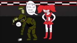 FNAF SLpick up dat trash springtrap Shgurr [upl. by Thatcher]