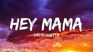 David Guetta  Hey Mama  SongVidz Remix [upl. by Onyx393]