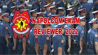 NAPOLCOM EXAMINATION REVIEWER PHILIPPINES 2022 [upl. by Suicul]