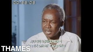 Zimbabwe  The Rhodesian Crisis  Julius Nyerere  Tanzania  This Week  1976 [upl. by Nyllaf801]