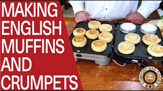 How to Make English Crumpets amp English Muffins [upl. by Assinna]