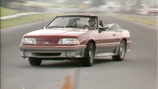 MotorWeek  Retro Review 88 Ford Mustang GT Convertible [upl. by Ssegrub]