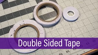 Double Sided Tape Tips and Tricks [upl. by Glenden]