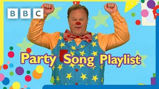 Mr Tumbles Party Song Playlist  Mr Tumble and Friends [upl. by Billie]