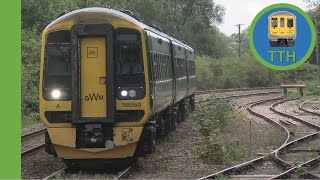 Trains at Crediton [upl. by Gnilrad]