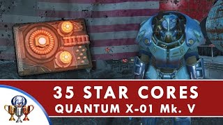 Fallout 4 Nuka World  All 35 Star Cores Locations amp Quantum X01 Mk V Power Armor Star Control [upl. by Navar629]