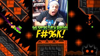 HILARIOUS THIS RAGE GONNA KILL ME GEOMETRY DASH 20 [upl. by Bonni]