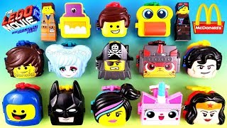 2019 FULL WORLD SET McDONALDS LEGO MOVIE 2 THE SECOND PART HAPPY MEAL TOYS EUROPE ASIA US UNBOXING [upl. by Akimyt]