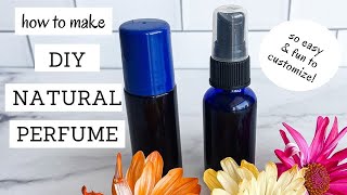 How to Make Natural Perfume  DIY PERFUME WITH ESSENTIAL OILS AND VODKA RUM  Bumblebee Apothecary [upl. by Ecnaralc]