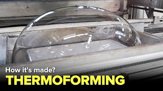 How the THERMOFORMING PROCESS works  Factories [upl. by Lathrope]