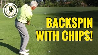 HOW TO GET CONSISTENTLY MORE BACKSPIN ON CHIP SHOTS [upl. by Andersen]